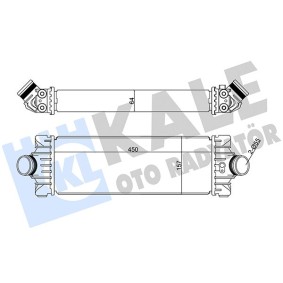 Köp Intercooler av KALE OTO RADYATOR 351285 till det låga priset 1241,26 kr
