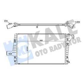 Ladeluftkühler 352380 für AUDI