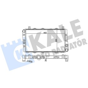 Achetez des Radiateur du moteur KALE OTO RADYATOR 354945 à prix pour 54,70 €