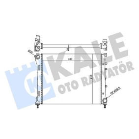 Achetez des Radiateur du moteur KALE OTO RADYATOR 357060 à prix pour 82,99 €