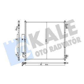 Acquista Condensatore climatizzatore da KALE OTO RADYATOR 357820 a buon mercato per soli 139,95 €