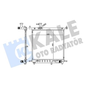 Acquista Radiatore motore da KALE OTO RADYATOR 358685 a buon mercato per soli 161,49 €