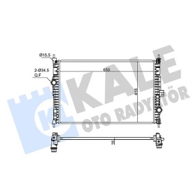 Acquista Radiatore motore da KALE OTO RADYATOR 362345 a buon mercato per soli 143,10 €