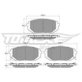Acquista Kit pastiglie freni da TOMEX brakes TX 60-17 a buon mercato per soli 36,33 €