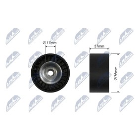 Compre Rolo tensor, correia trapezoidal estriada da NTY RNK-HD-024 a um preço baixo por 19,65 €
