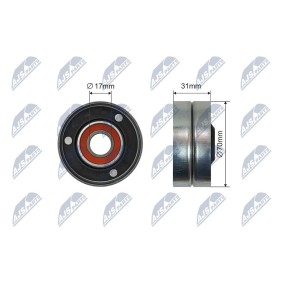 Spannrolle, Keilrippenriemen RNK-LR-015