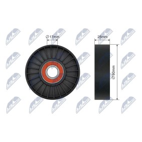 Acquista Rullo tenditore cinghia Poly-V da NTY RNK-PE-013 a buon mercato per soli 13,46 €