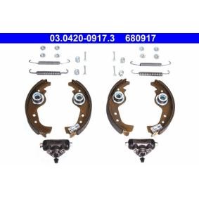 Acquista Kit freno, Freno a tamburo da ATE 03.0420-0917.3 a buon mercato per soli 80,84 €