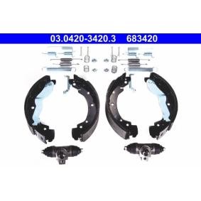 Comprar Kit frenos, disco de tambor de ATE 03.0420-3420.3 a bajo precio de 201,35 €
