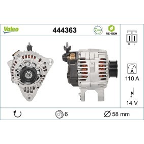 Lichtmaschine für HYUNDAI von VALEO