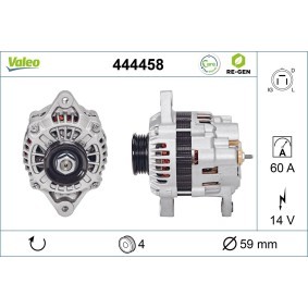 Lichtmaschine 444458 von VALEO günstig für 217,64 € online kaufen