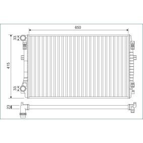 Achetez des Radiateur du moteur VALEO 701129 à prix pour 99,35 €