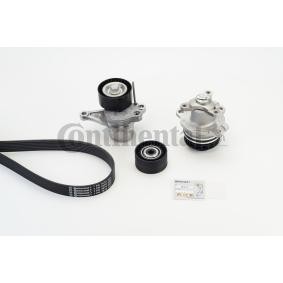 Achetez des Pompe à eau+Jeu de courroie trapézoïdale à nervures CONTITECH 7PK1970WP1 à prix pour 135,75 €
