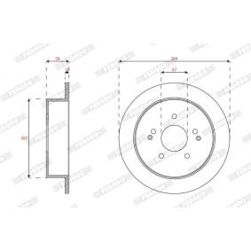 Bremsscheibe DDF1992C