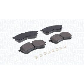 Comprar Juego de pastillas de freno de MAGNETI MARELLI 363916061231 a bajo precio de 74,88 €