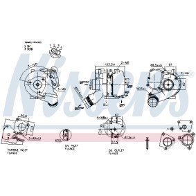 Compre Turbocompressor da NISSENS 93280 a um preço baixo por 971,71 €