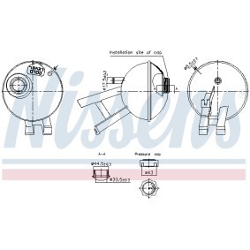 Acquista Vaschetta acqua radiatore da NISSENS online per Defender Pick-up (L316) a prezzi moderati
