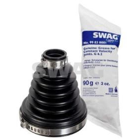 Faltenbalgsatz, Antriebswelle von SWAG