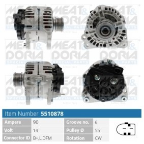 Lichtmaschine 5510878 von MEAT & DORIA günstig für 250,48 € online kaufen
