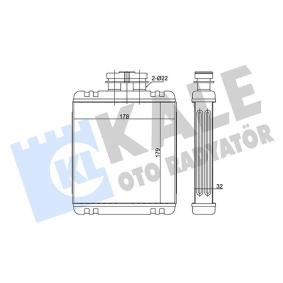 Acquista Scambiatore calore per riscaldamento abitacolo da KALE OTO RADYATOR 346260 a buon mercato per soli 49,44 €