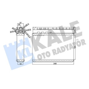 Acquista Scambiatore calore per riscaldamento abitacolo da KALE OTO RADYATOR 346270 a buon mercato per soli 47,18 €