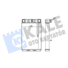 Comprar Radiador de calefacción de KALE OTO RADYATOR 346625 a bajo precio de 34,73 €