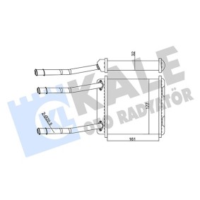 Comprar Radiador de calefacción de KALE OTO RADYATOR 347085 a bajo precio de 36,80 €