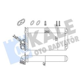 Acquista Scambiatore calore per riscaldamento abitacolo da KALE OTO RADYATOR 357245 a buon mercato per soli 129,18 €