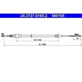 Handbremsseil 24.3727-0165.2