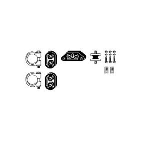 Montagesatz, Abgasanlage 82 23 4131 für RENAULT