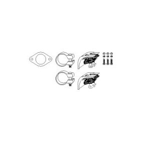 Montagesatz, Abgasanlage 82 23 4191 für RENAULT