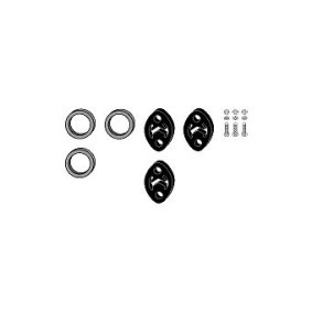 Compre Kit de montagem, sistema de escape de HJS online para ROCKY Soft Top (F7, F8) a preços moderados