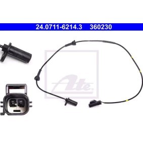 Køb ABS Sensor af ATE 24.0711-6214.3 til den lave pris 489,40 DKK