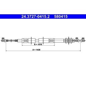 Handbremsseil 24.3727-0415.2