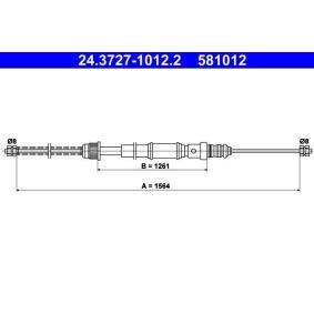 Handbremsseil 24.3727-1012.2