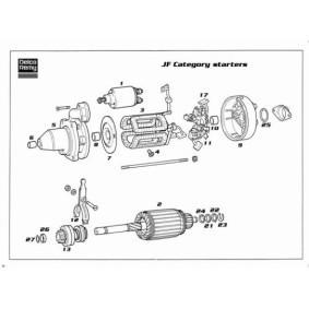 Köp Startmotor av DELCO REMY 19024234 till det låga priset 8620,96 kr
