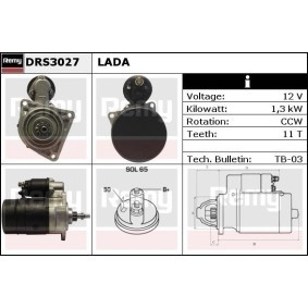 Anlasser für LADA von DELCO REMY