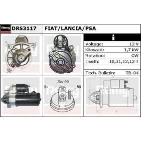 Köp Startmotor av DELCO REMY DRS3117 till det låga priset 3874,01 kr