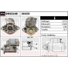 Anlasser für ISUZU von DELCO REMY