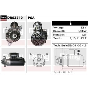 Köp Startmotor av DELCO REMY DRS3240 till det låga priset 972,95 kr