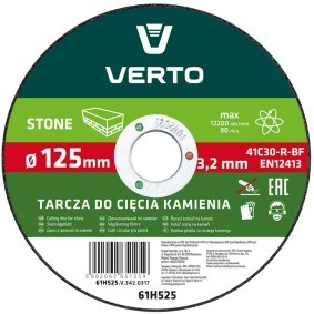 Compre Disco de corte, rebarbadora da VERTO 61H525 a um preço baixo por 1,78 €