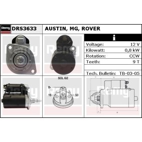 Anlasser für ROVER von DELCO REMY