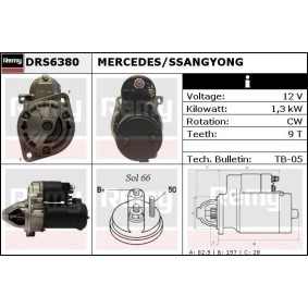 Köp Startmotor av DELCO REMY DRS6380 till det låga priset 5413,98 kr