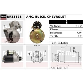 Anlasser DRZ5121