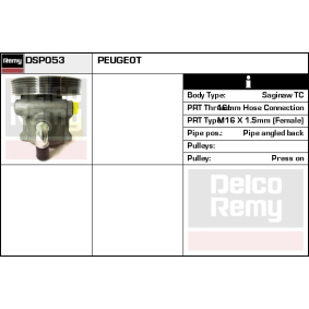 Servopumpe von DELCO REMY