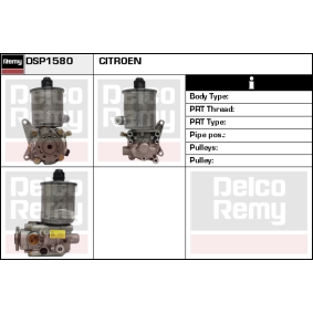 Acquista Pompa idraulica, sterzo da DELCO REMY DSP1580 a buon mercato per soli 521,79 €