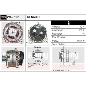 Achetez des Pompe de direction assistée de chez DELCO REMY en ligne pour DAILY II Camion plate-forme/Châssis à prix modérés