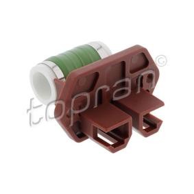 Vorwiderstand, Elektromotor-Kühlerlüfter 724 269