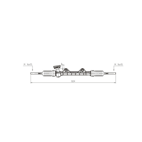 Lenkgetriebe DSR105L