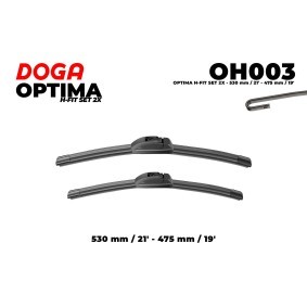 Achetez des Essuie-glace DOGA OH003 à prix pour 8,81 €